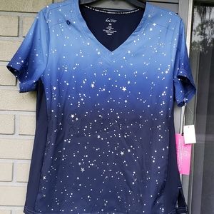 Koi Lite Dobby Slim Fit Scrub Top Size Medium